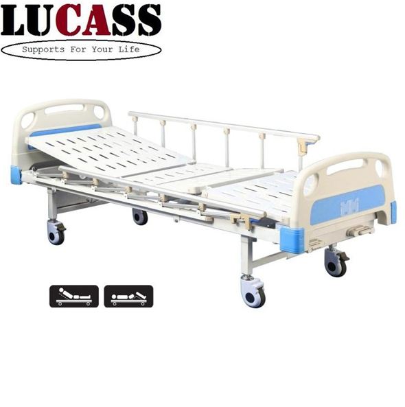 Giường y tế 2 tay quay Lucass GB-2 giá tốt
